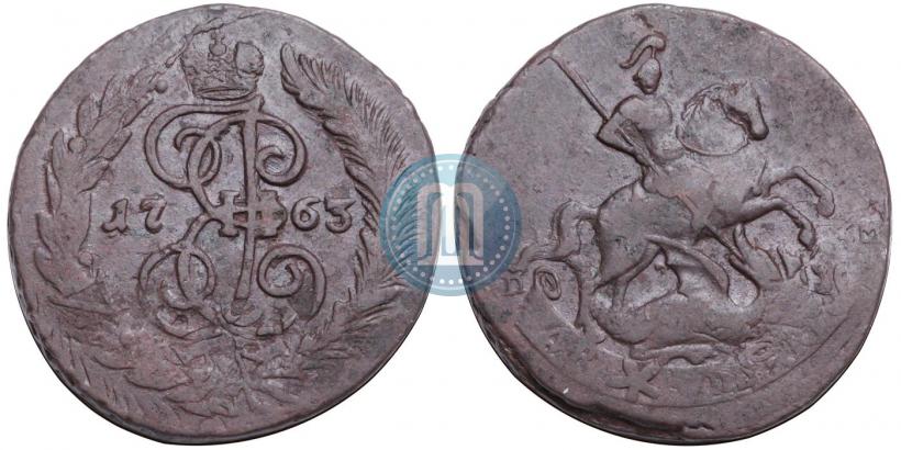 Picture 2 kopecks 1763 year СПМ 