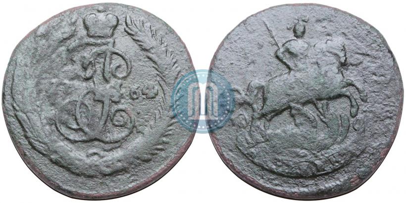 Picture 1 kopeck 1764 year СПМ 