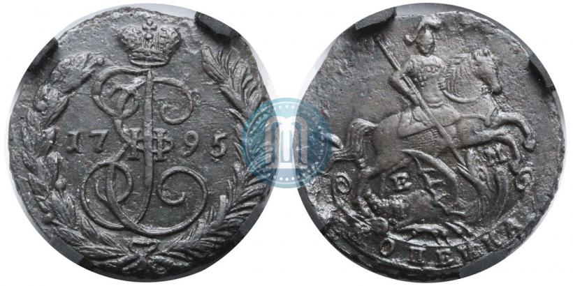 Фото 1 копейка 1795 года ЕМ 