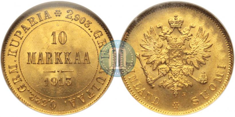 Picture 10 markkaa 1913 year S 