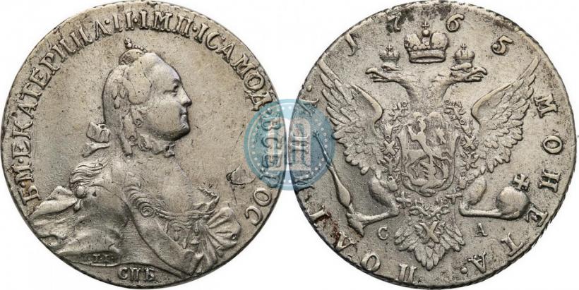 Picture Poltina 1765 year СПБ-СА 