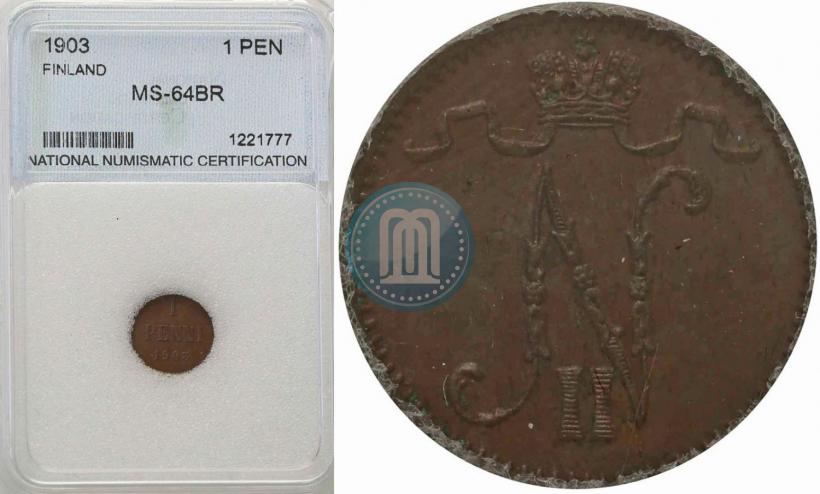 Picture 1 penni 1903 year  