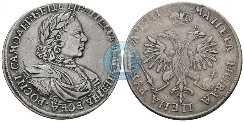 Picture 1 rouble 1718 year OK-L 