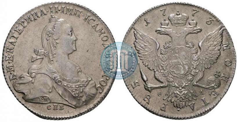 Фото 1 рубль 1773 года СПБ-ФЛ 