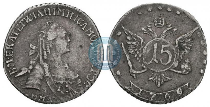 Picture 15 kopecks 1769 year ММД 