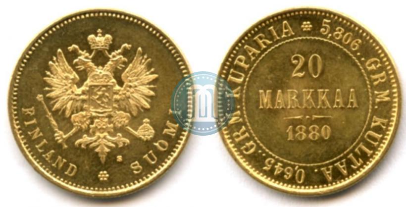 Фото 20 марок 1880 года S 