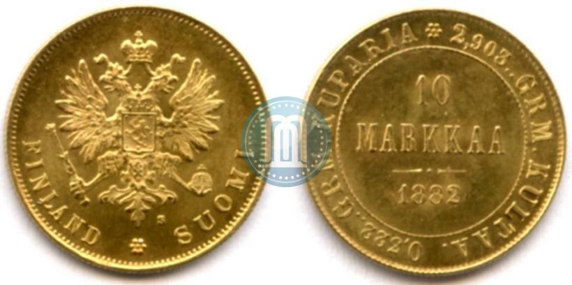 Фото 10 марок 1882 года S 