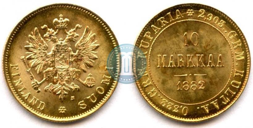 Фото 10 марок 1882 года S 