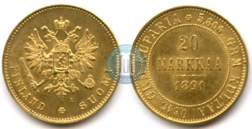 Фото 20 марок 1891 года L 