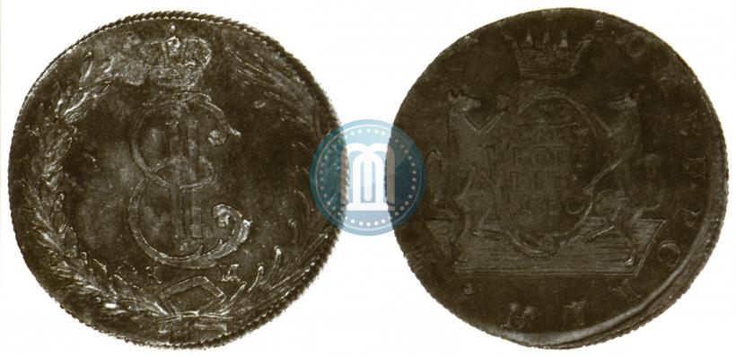 Picture 10 kopecks 1780 year КМ 