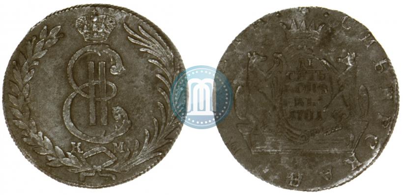 Picture 10 kopecks 1781 year КМ 