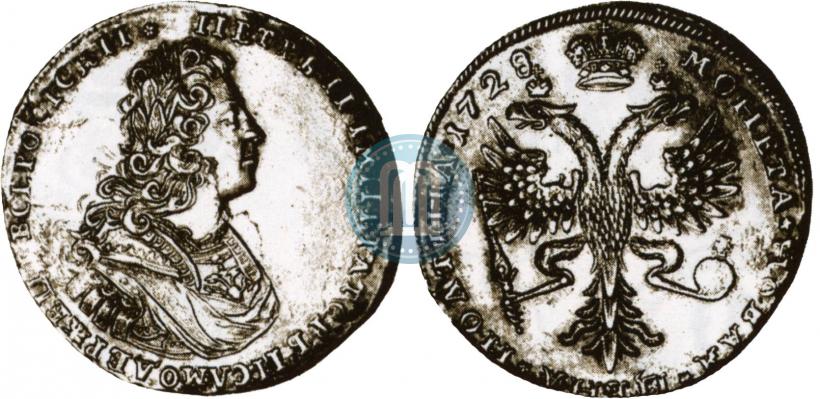 Picture Poltina 1728 year  