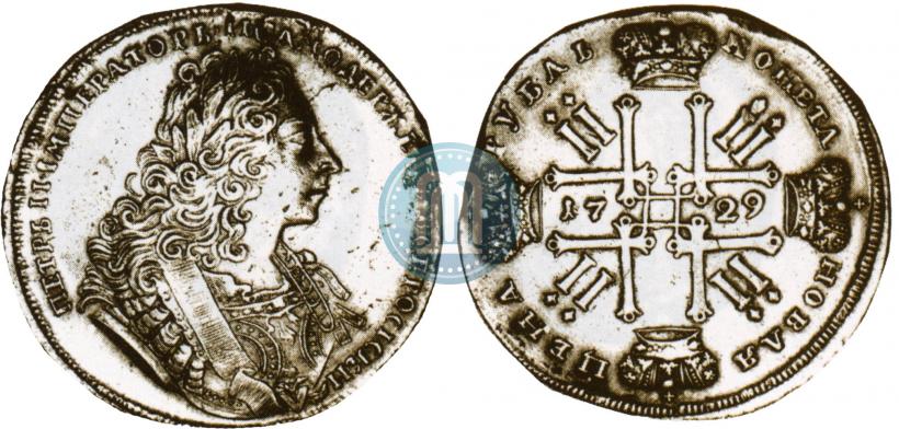 Picture 1 rouble 1729 year  "Type of 1729"