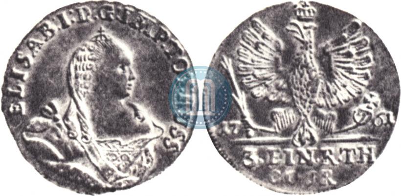 Фото 1/3 талера 1761 года  