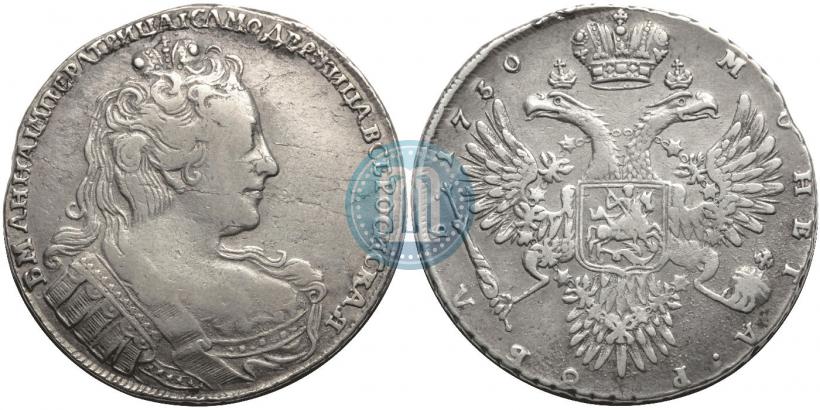 Picture 1 rouble 1730 year  