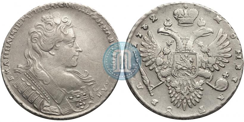 Picture 1 rouble 1732 year  