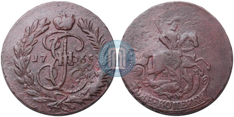 Picture 2 kopecks 1765 year ММ 