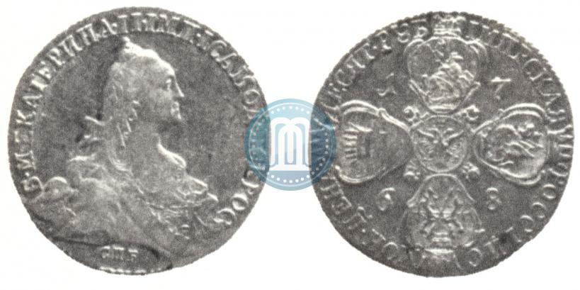 Picture 10 roubles 1768 year СПБ 