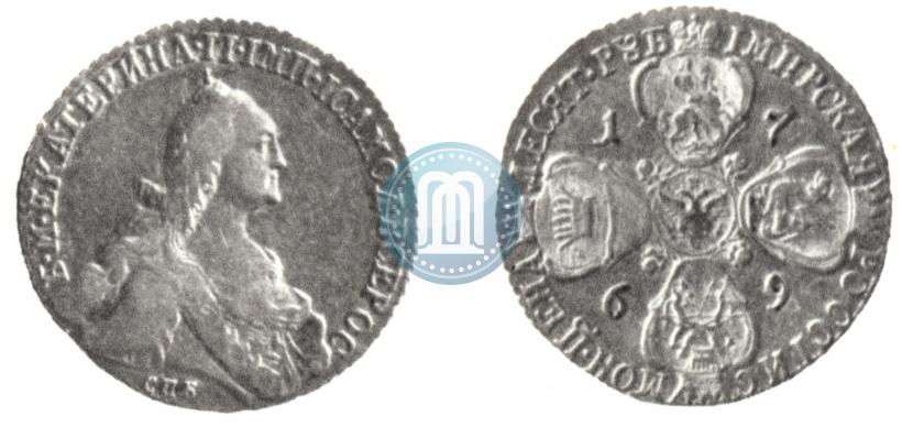Picture 10 roubles 1769 year СПБ 