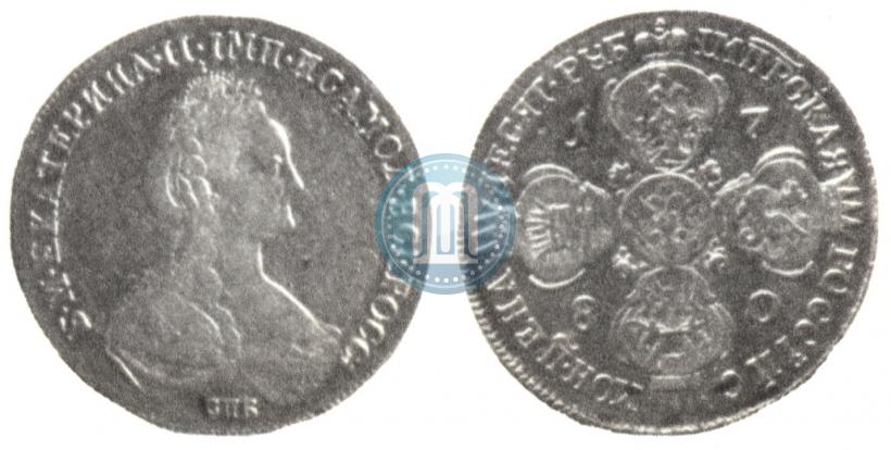 Picture 10 roubles 1780 year СПБ 