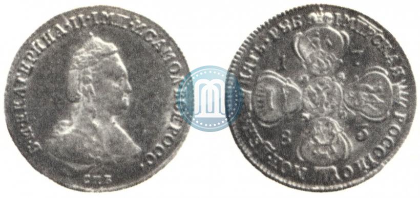 Picture 5 roubles 1783 year СПБ 