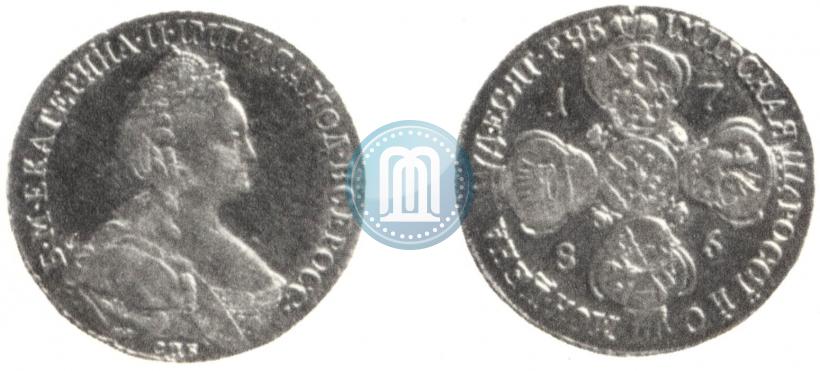 Picture 10 roubles 1785 year СПБ 