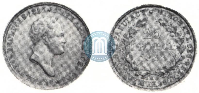Фото 25 злотых 1833 года KG 