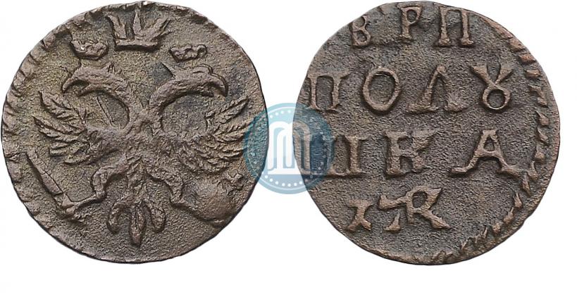 Фото Полушка 1720 года  