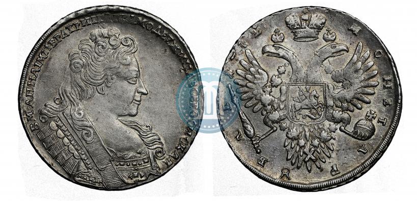 Picture 1 rouble 1732 year  