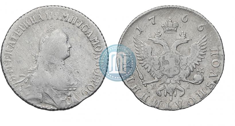 Фото Полуполтинник 1766 года ММД-EI 