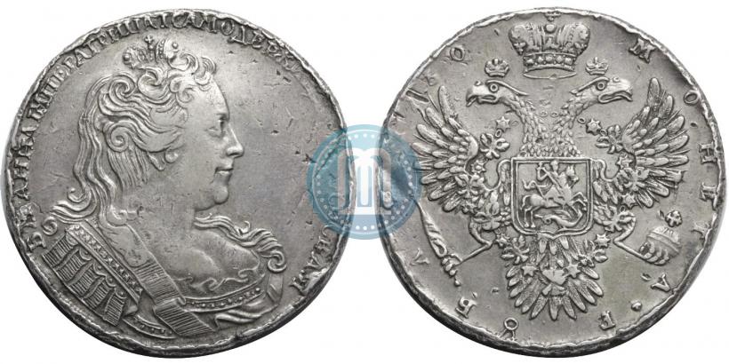 Picture 1 rouble 1730 year  