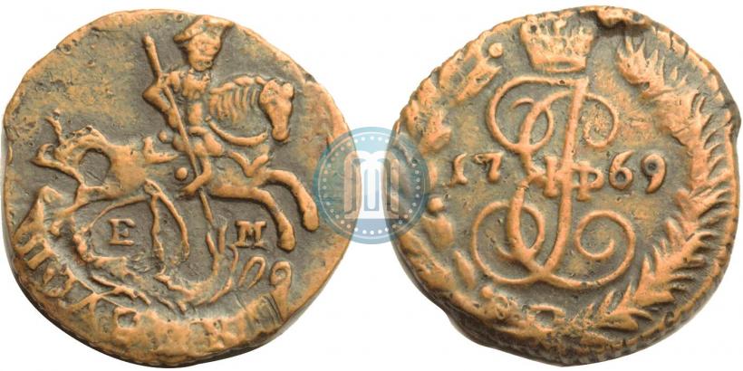 Picture Polushka 1769 year ЕМ 