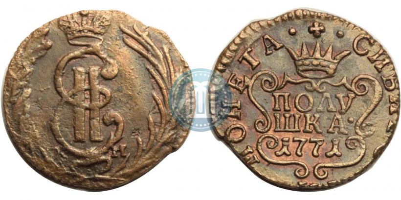 Picture Polushka 1771 year КМ 