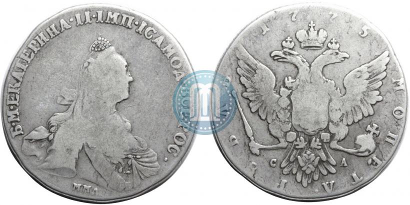 Picture 1 rouble 1775 year ММД-СА 