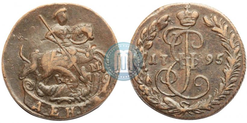 Фото Денга 1795 года КМ 