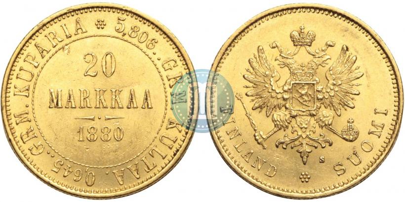 Фото 20 марок 1880 года S 
