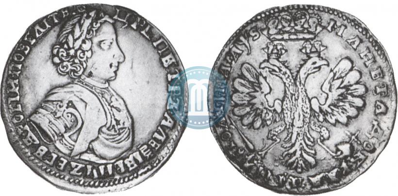 Фото Полтина 1706 года  