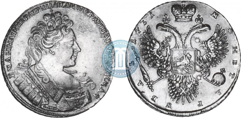 Фото 1 рубль 1731 года  