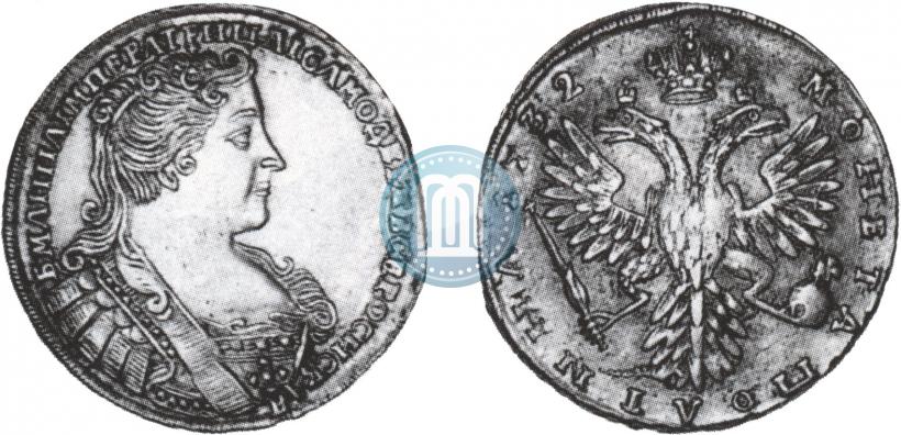 Picture Poltina 1732 year  