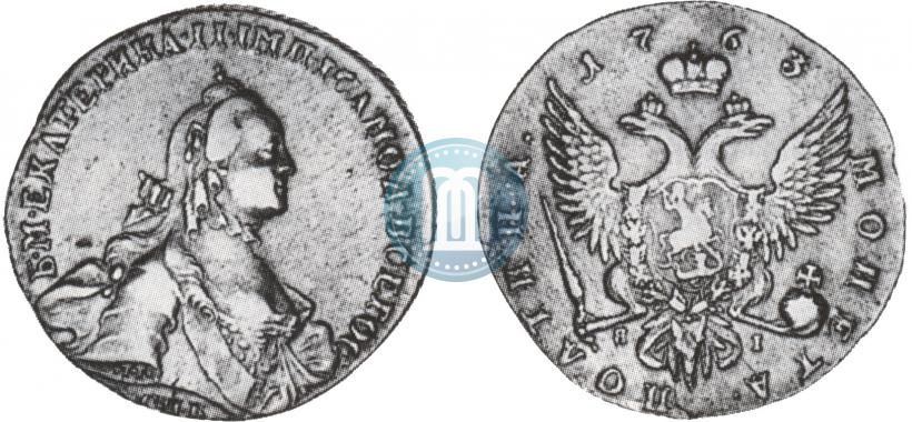 Picture Poltina 1763 year СПБ-ЯI 