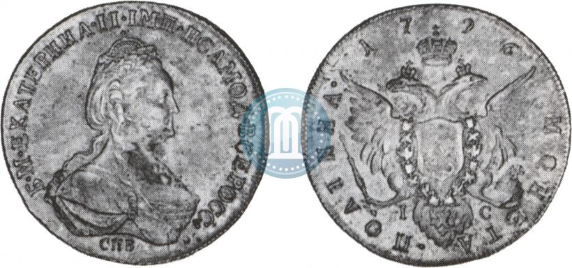 Picture Poltina 1796 year СПБ-IС 