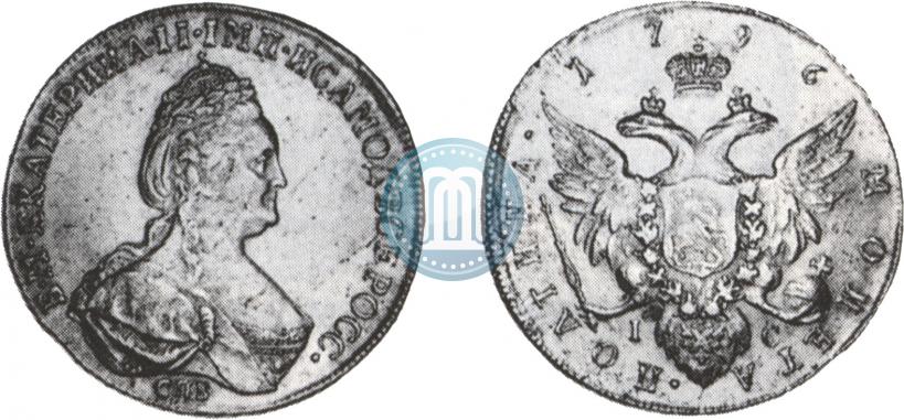 Picture Poltina 1796 year СПБ-IС 