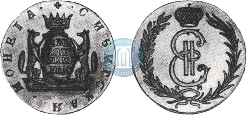 Picture 2 kopecks 1779 year КМ 