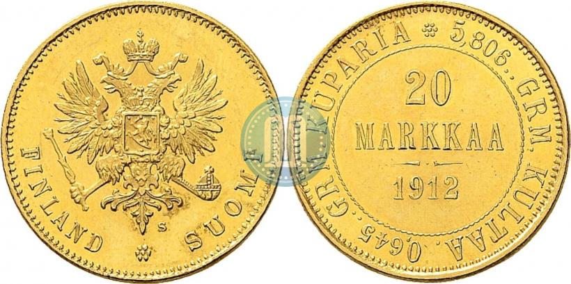 Фото 20 марок 1912 года S 