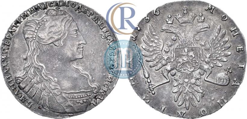 Picture Poltina 1736 year  