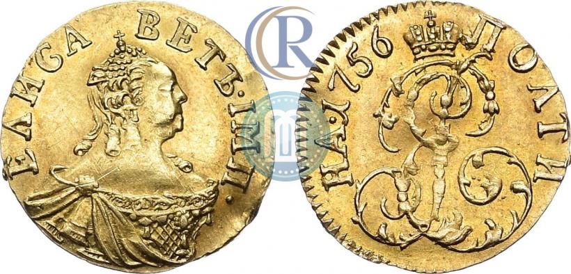 Picture Poltina 1756 year  