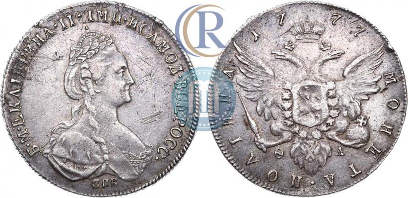 Picture Poltina 1777 year СПБ-ФЛ 