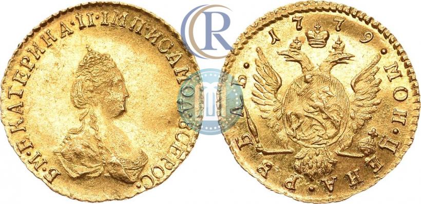 Фото 1 рубль 1779 года  