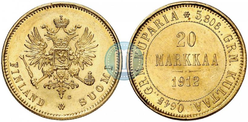 Фото 20 марок 1912 года S 