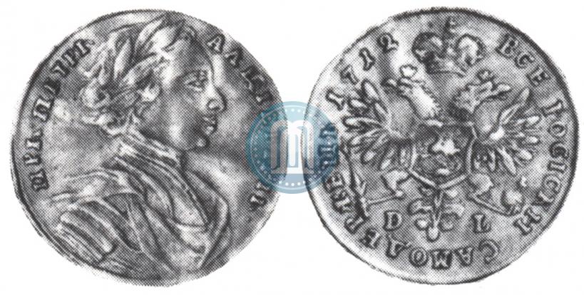 Picture 1 ducat 1712 year D-L 